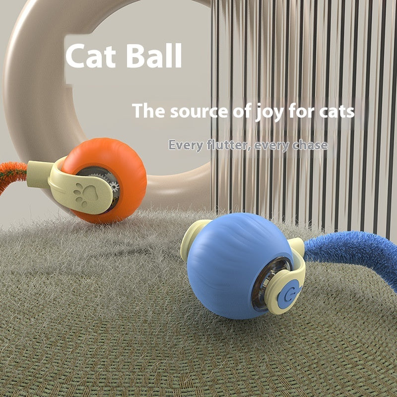 Pet Motion Toy Ball with Bird Chirp Sound"