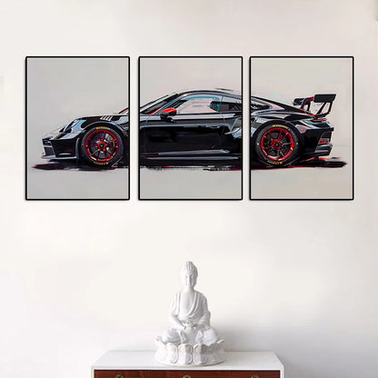 Supercar Posters Canvas Art