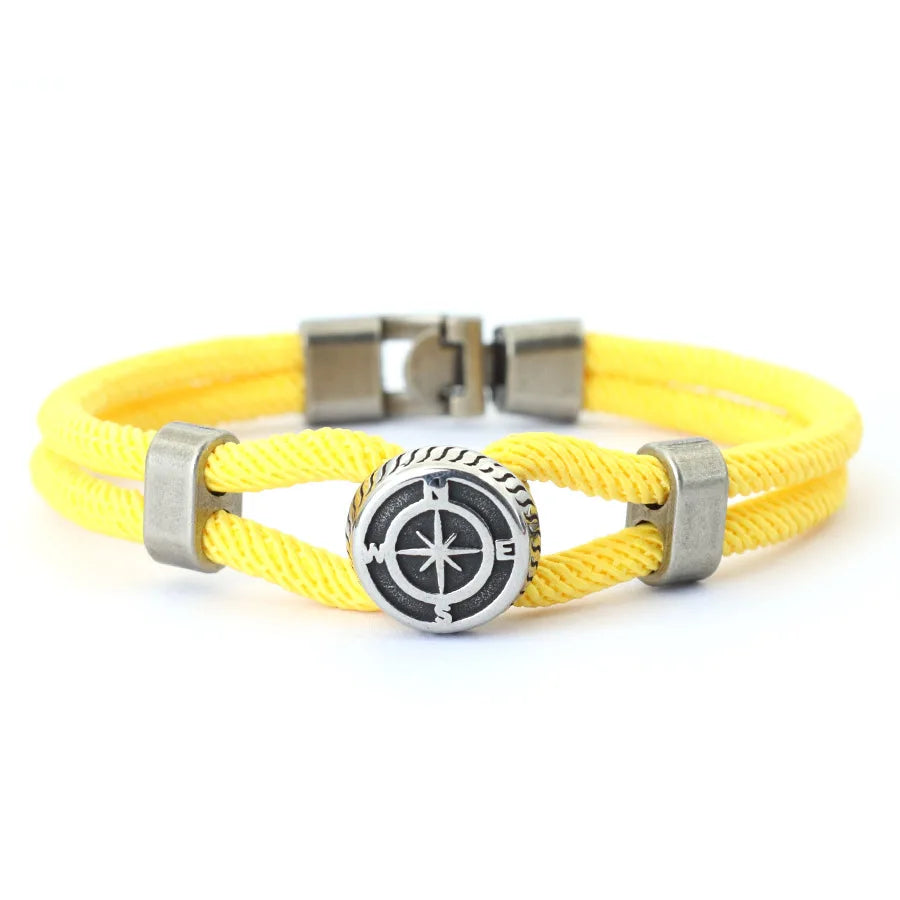 New Compass Bracelet Man