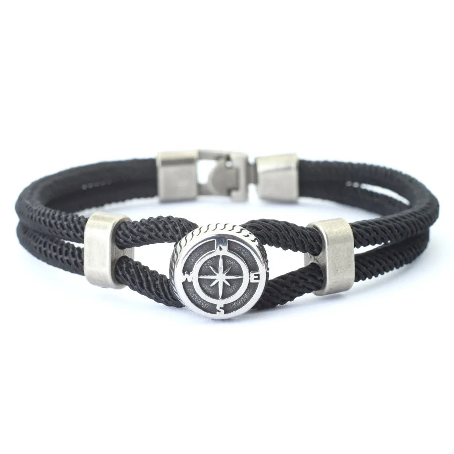 New Compass Bracelet Man