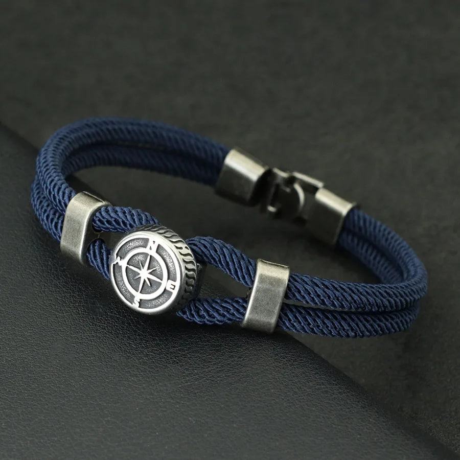 New Compass Bracelet Man