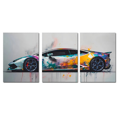 Supercar Posters Canvas Art