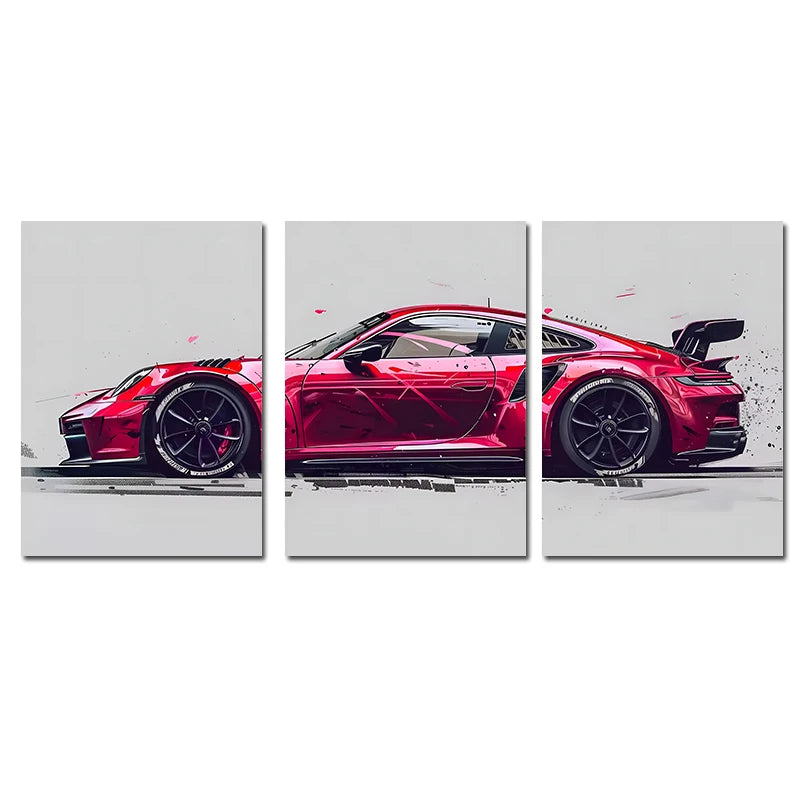 Supercar Posters Canvas Art