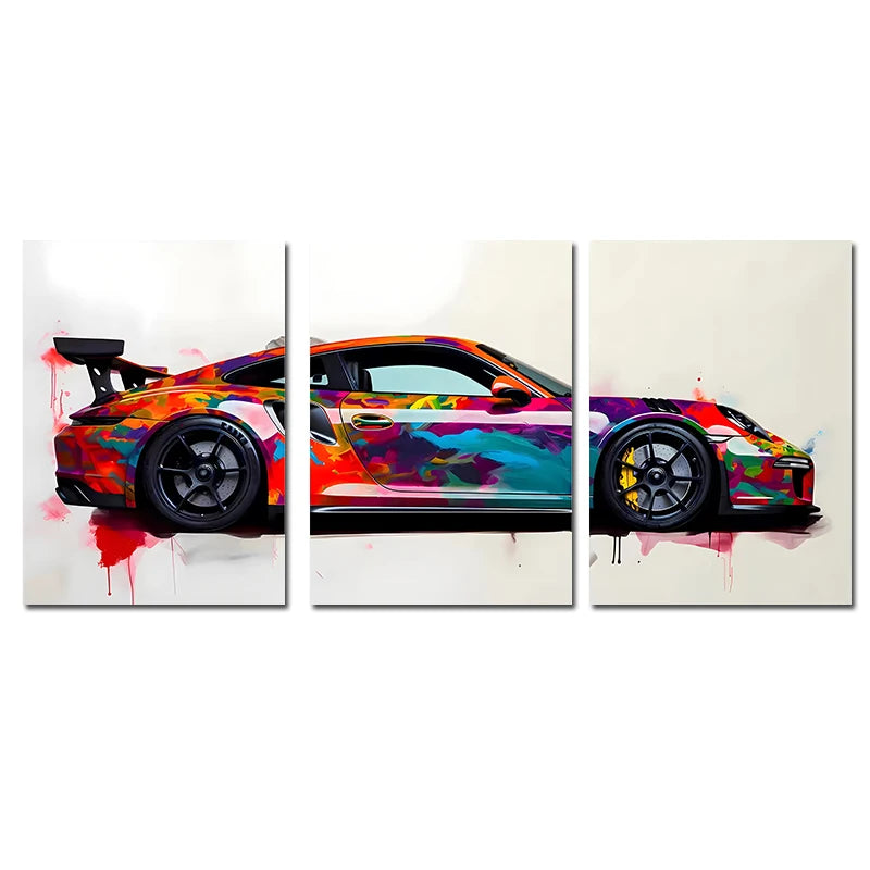 Supercar Posters Canvas Art