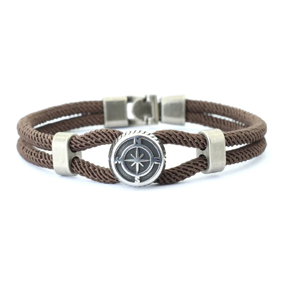 New Compass Bracelet Man