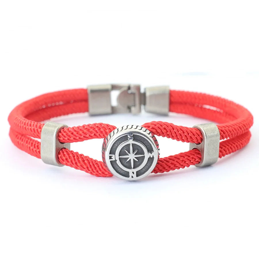 New Compass Bracelet Man