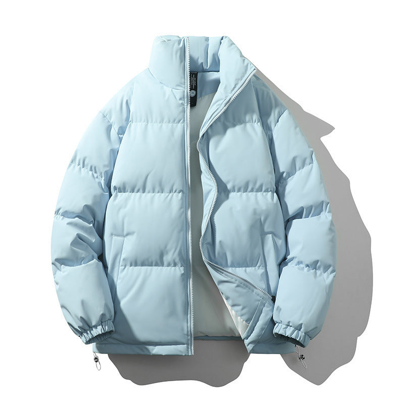 Thick Warm Down Casual Loose Cotton Padded Jacket Couple